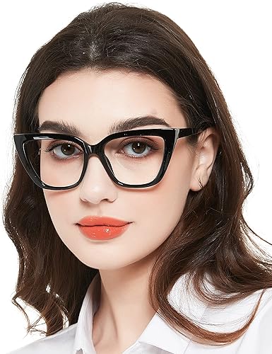 MARE AZZURO Lentes de lectura de gran tamaño para mujer, grandes lectores de ojo de gato, 1.0 1.25 1.5 1.75 2.0 2.25 2.5 2.75 3.0 3.5 4.0 5.0 6.0