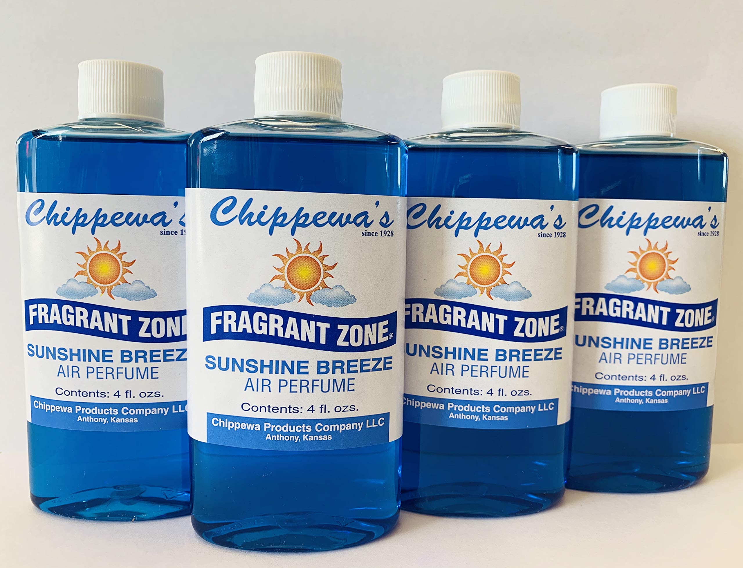 FRAGRANT ZONE Sunshine Breeze 4 Pack