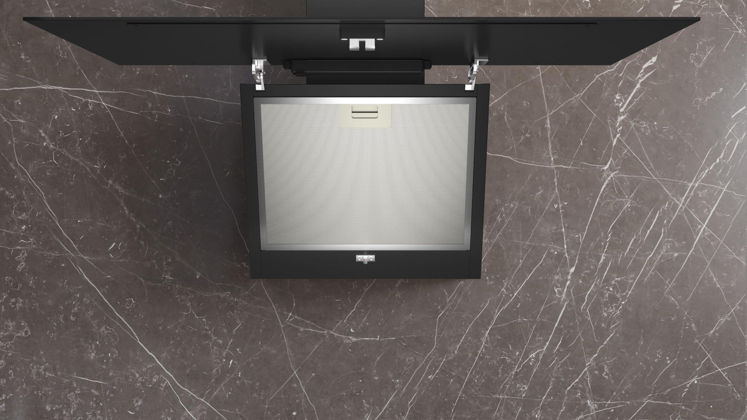 Siemens Okap ścienny LC65KDK60 iQ100 do montażu na ścianie, szerokość 60 cm, intensywny poziom, oświetlenie LED, TouchControl, metalowy filtr smarowy, czarny