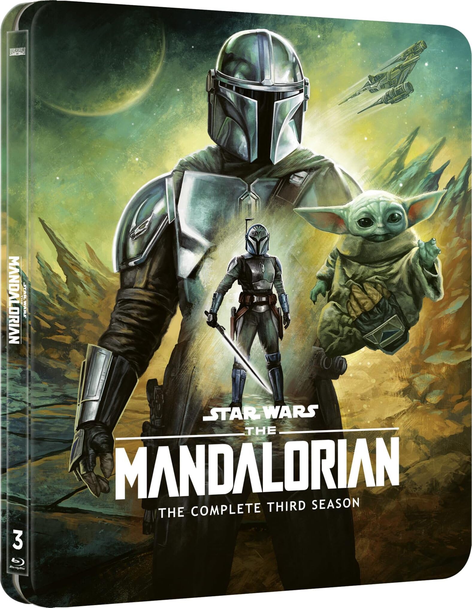 The Mandalorian: The Complete Third Season (SteelBook / Collector's Edition) [4K UHD + Blu-ray] [Region Free]