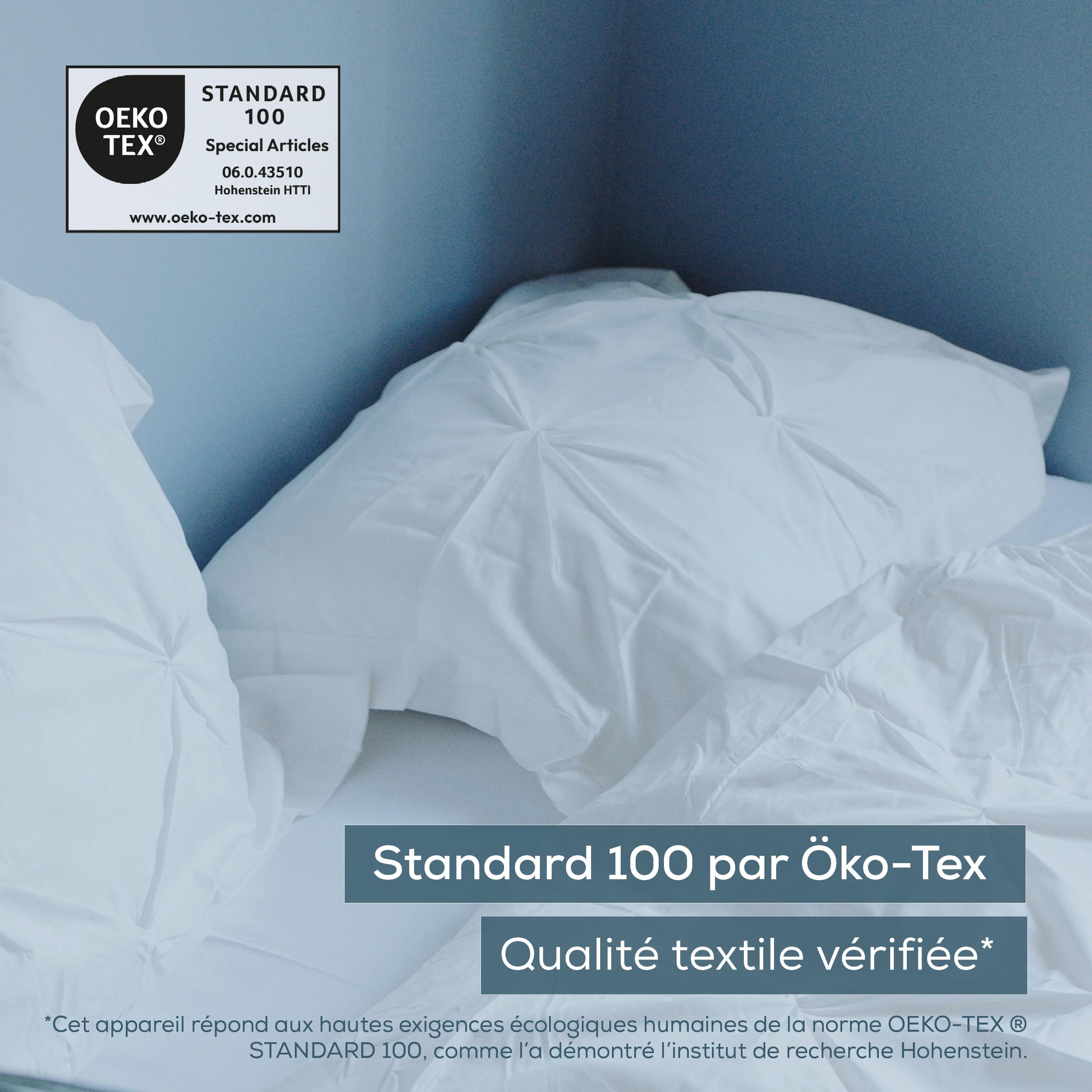 Beurer HK 43 Coussin Chauffant Électrique, Coussin Thermique Extra Moelleux avec Arrêt Automatique et 3 Niveaux de Température, Lavable en Machine Jusqu'à 30 °C, Blanc