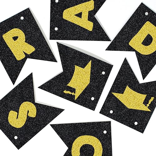 Miniatura 5 de Tarjetas de graduación, banderines, letreros de graduación para fiesta de graduados, caja de tarjetas, cesta de tarjetas