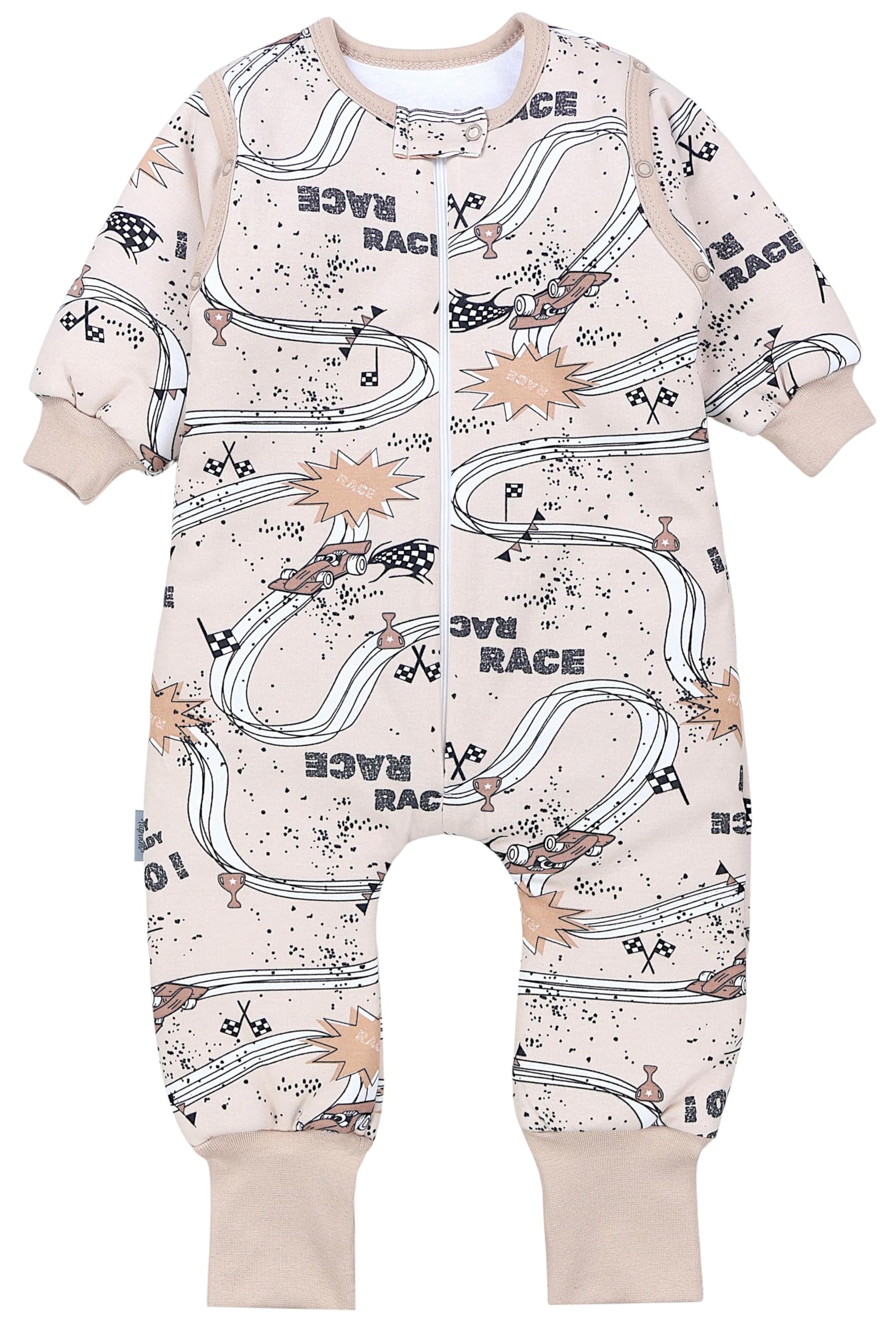 TupTam Gigoteuse Hiver–Gigoteuse à Pieds Bébé, 2.5 TOG, Coton OEKO-TEX