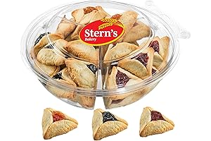 Stern's Bakery Mishloach Manot Gourmet Gift Basket Filled with Kosher Hamentaschen