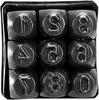 Vista 4 de Groz 26103 Sellos de letras de acero, 0.157 in