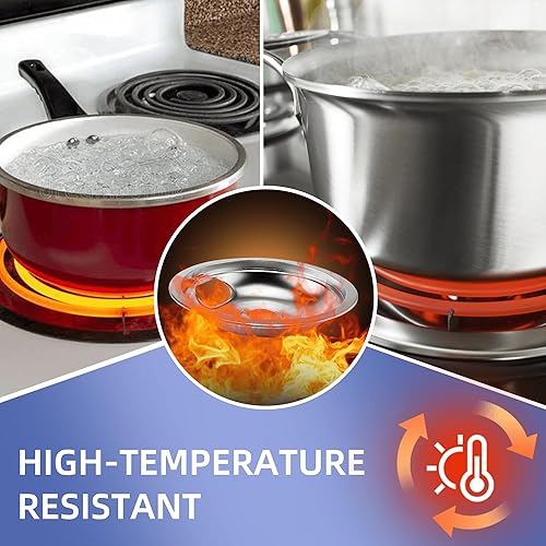 Miniatura 5 de W10196406 y W10196405 - Juego de bandejas de goteo cromadas para Whirlpool Amana Maytag Magic-Chef Kenmore con ranura de bloqueo, incluye 2 cuencos