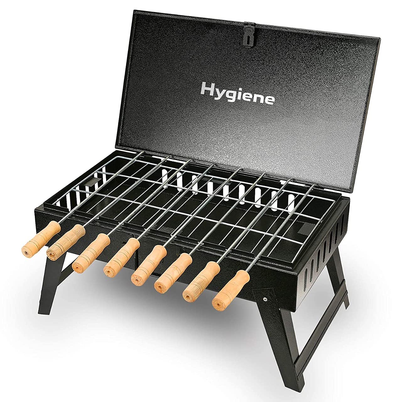 Hygiene Future Home Suitcase Foldable Charcoal Barbeque Grill for Home (B0896163MR) Amazon Price History, Amazon Price Tracker