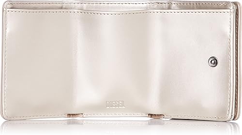 【DIESEL ディーゼル】3つ折り財布 ホワイト* *美品 ✨美品✨DIESEL ディーゼル 三つ折り財布 ホワイト 白 Dロゴ