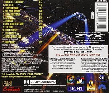 Amazon.co.jp: STAR TREK FIRST CONTACT: ミュージック