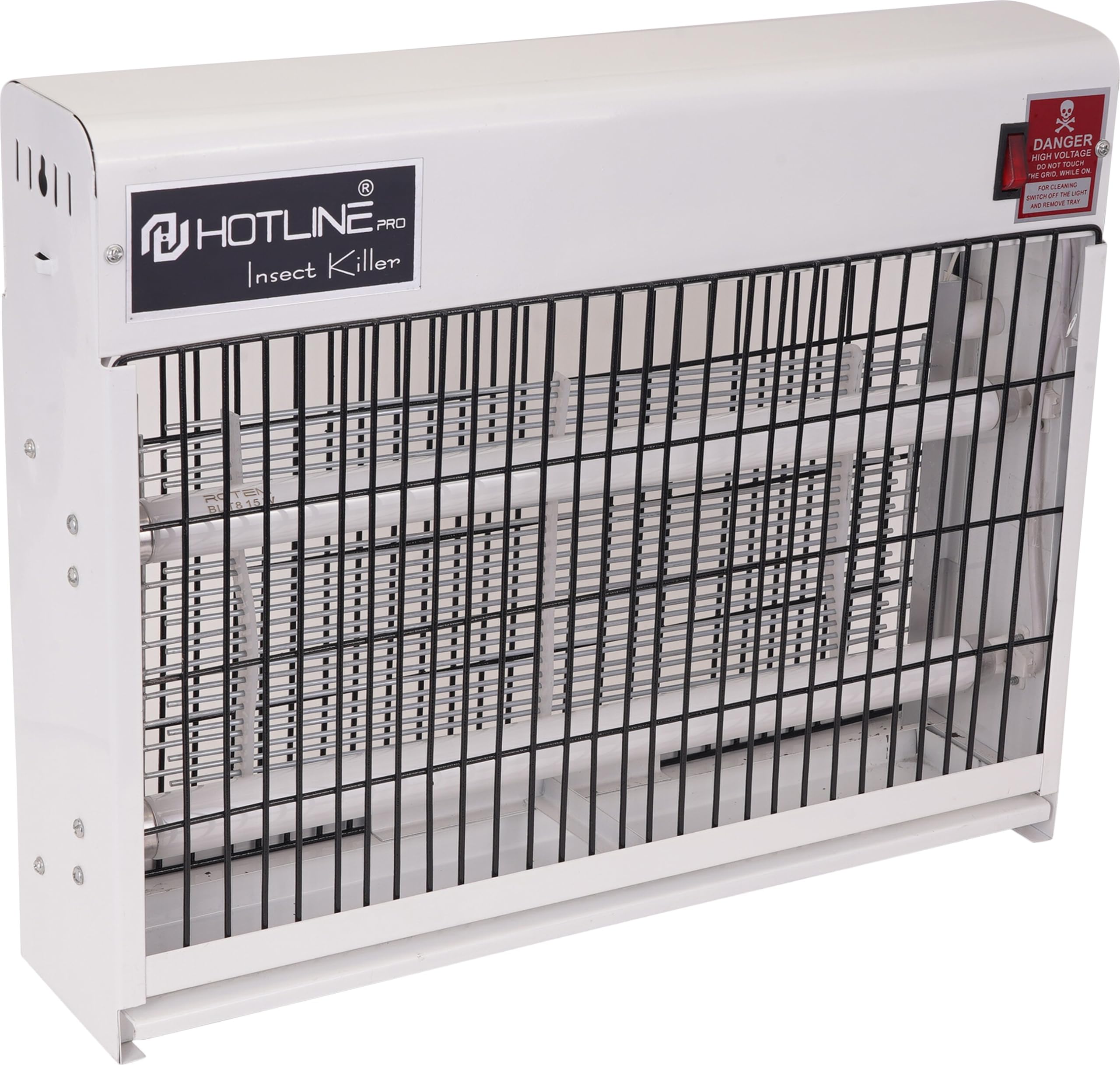 HOTLINE PLUS Mosquito/Insect Killer with UV Tube Catcher/Electric Bug Zapper/Fly Swatter for Indoor Use | Effective Mosquito Repellent Device/Electric Insect Trap