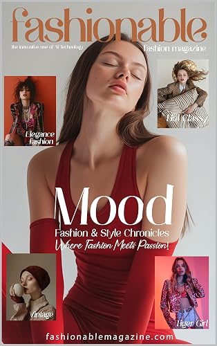 Fashionable Magazine: Mood: Fashion &amp; Style Chronicles, Embrace Your Fashion Mood with the Latest Trends and Styles: Set Your Style Mood Ablaze – Where ... Converge Through AI Technology Book 18)