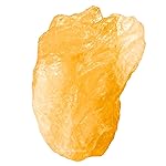 Amazing Gemstone Citrine Raw Crystals and Healing Stones, Natural Rocks For Tumbling - DIY Raw Stones And Crystals (1 Piece)