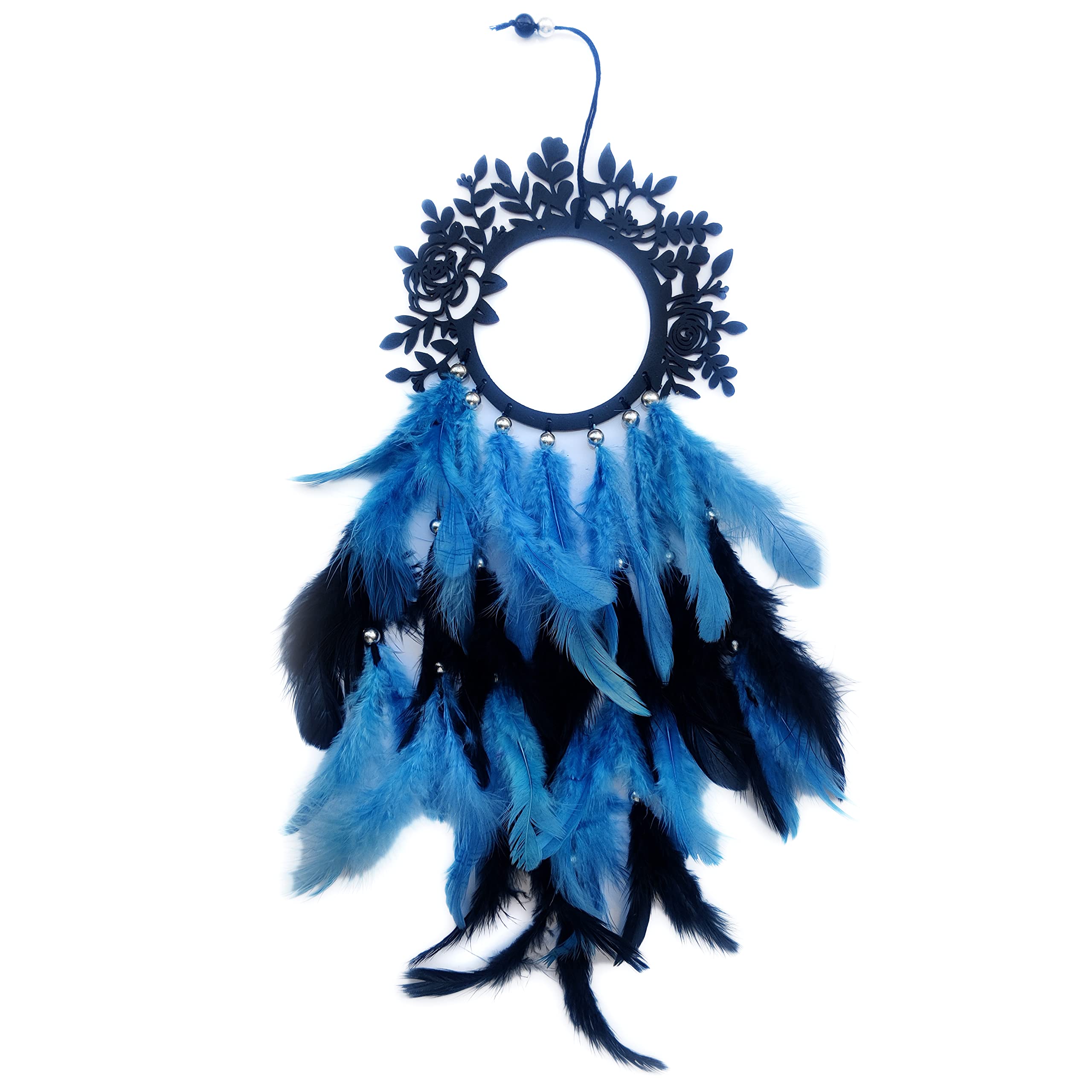 Gift Decore Beautiful Round Design Dream Catcher for Love, Wall Hanging, Car Hanging, Home Décor, Bedroom, Gift, Party, Couple, Decoration,Valentine Day, Decorative (15X35 Cm Medium)-image-42