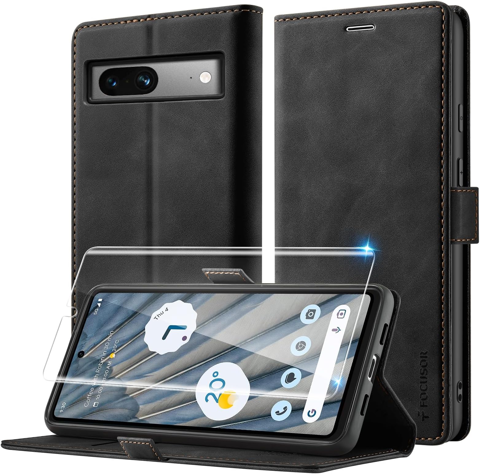 Tenphone Coque pour Google Pixel 7A, Coque Pixel 7A,Etui Protection