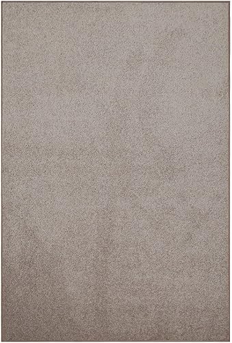 Alfombras de color liso beige  2 x 3 pies, rectangular, interior, resistente a las manchas y a la decoloración, perfecta para sala de estar, disponible en Yaxa Mexico