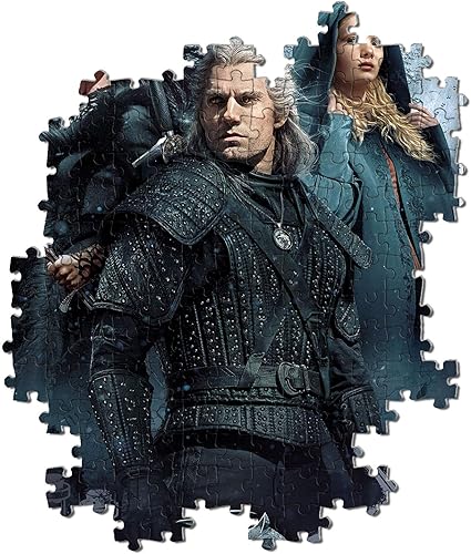 Miniatura 3 de Clementoni 39592 The Witcher Puzzle para niños y adultos, 1000 piezas, a partir de 10 años, multicolor
