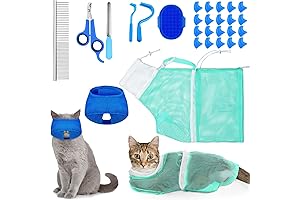 9-Piece Cat Shower Kit: Ultimate Grooming Experience for Your Feline Friends