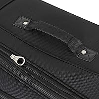 Vista 9 de SwissGear - Equipaje suave expandible Sion con ruedas, Negro