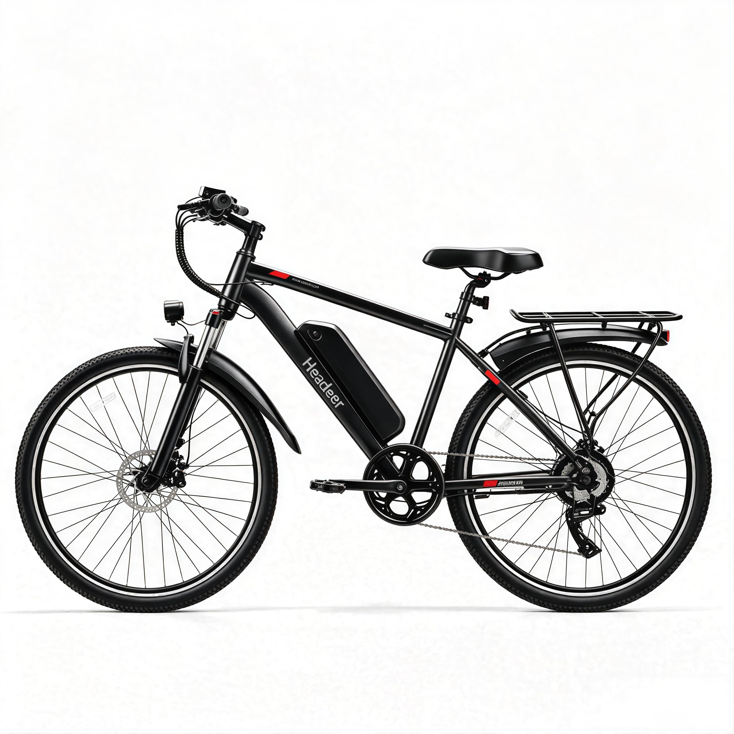 Bici Elettrica BK900 26" Mountain Adulti, Batteria Litio 48V 15Ah Rimovibile, Freni a disco meccanici, Forcella Ammortizzata, 5 Assistenze, Autonomia 90‑120km, Velocità 25km/h, Portapacchi Posteriore