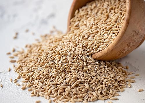 Miniatura 4 de Granos de avena descascarados, 10 libras, crudos, veganos, a granel