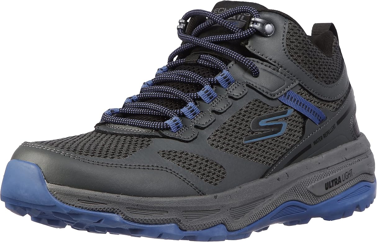 Skechers Men's GOrun Altitude-Trail Running Walking Hiking Shoe with Air  Cooled Foam Sneaker, Charcoal/Blue, Numeric_7 : Amazon.es: Zapatos y  complementos