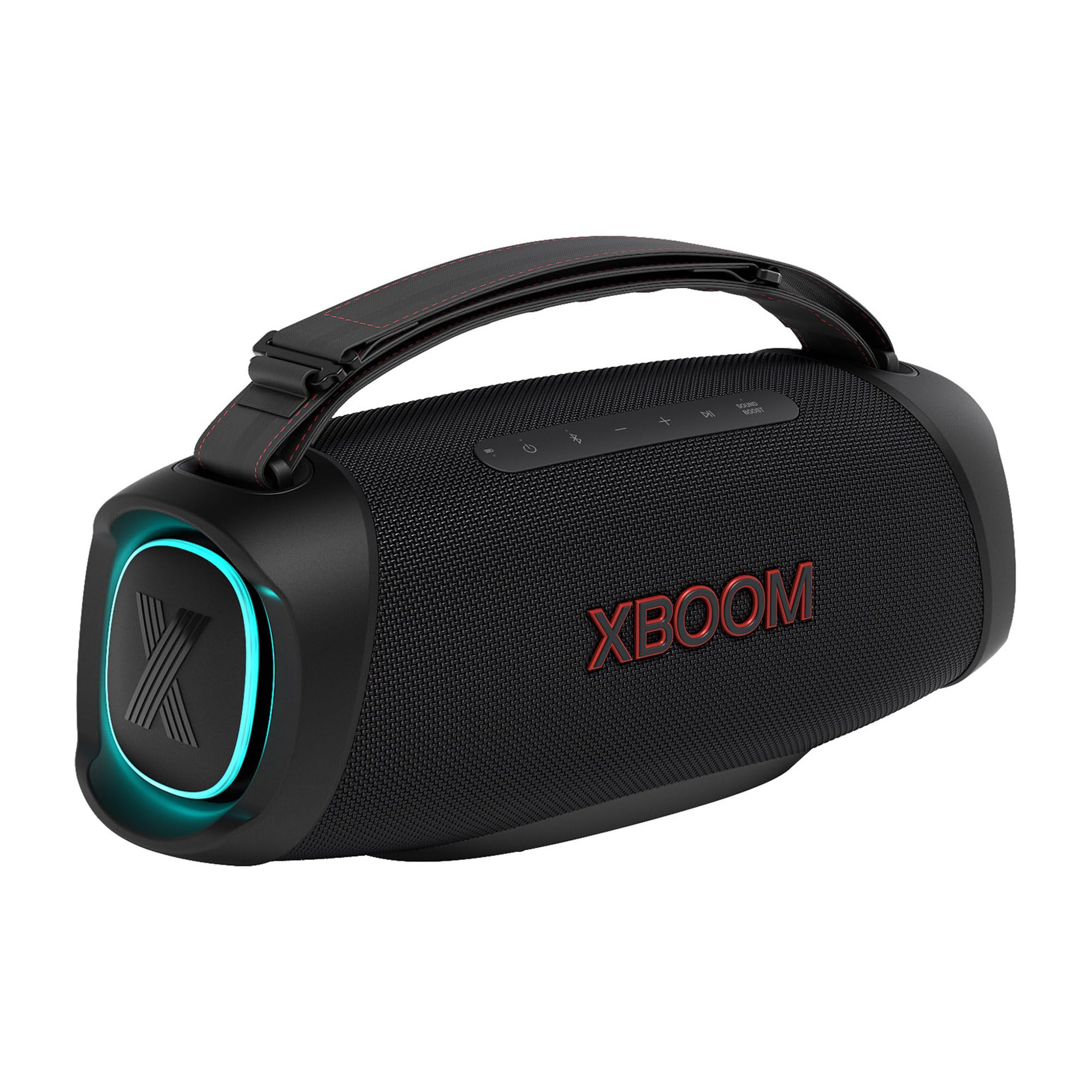 LG XBOOM GO XG8T, Portable Speaker, Bluetooth 5.3, Powerful Bass, Military Shock Resistance, Water and Dust IP67, Black