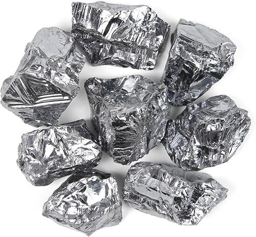 Miniatura 33 de Cristales en bruto de piedra de fluorita a granel de 1.1 lb - Piedras naturales crudas para volar, cabbing, rocas fuentes, decoración, pulido