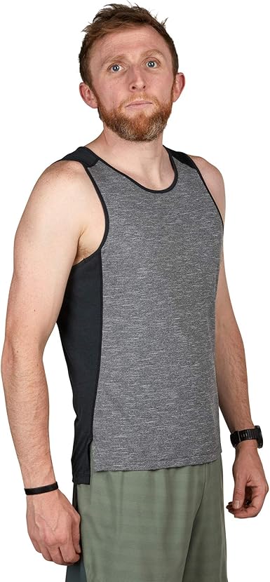 Ultimate Direction Men's Lightweight, Quick Dry, Anti-Chafe Cirrus Singlet Tank Top for Running 