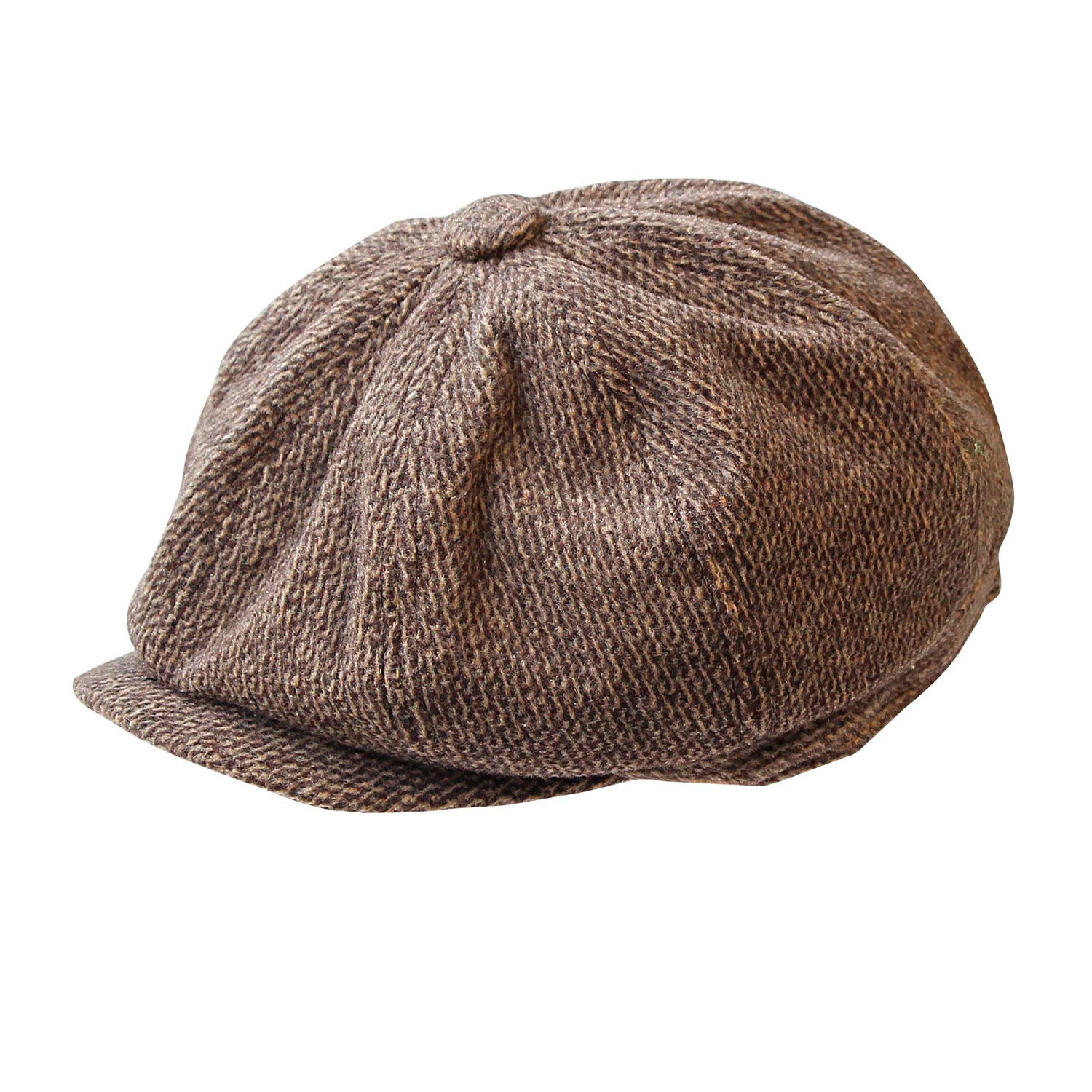 Widmann 09842-20s hat, one size for adults, brown, balloon hat, cap, carnival, theme party.