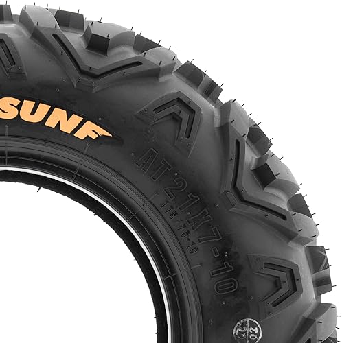 Miniatura 4 de SunF - Neumático sin cámara para vehículos todoterreno ATV UTV, de 26 x 9-12 pulgadas, 6 PR A051 POWER II, Individual