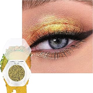 Paleta de sombras de ojos con purpurina camal...