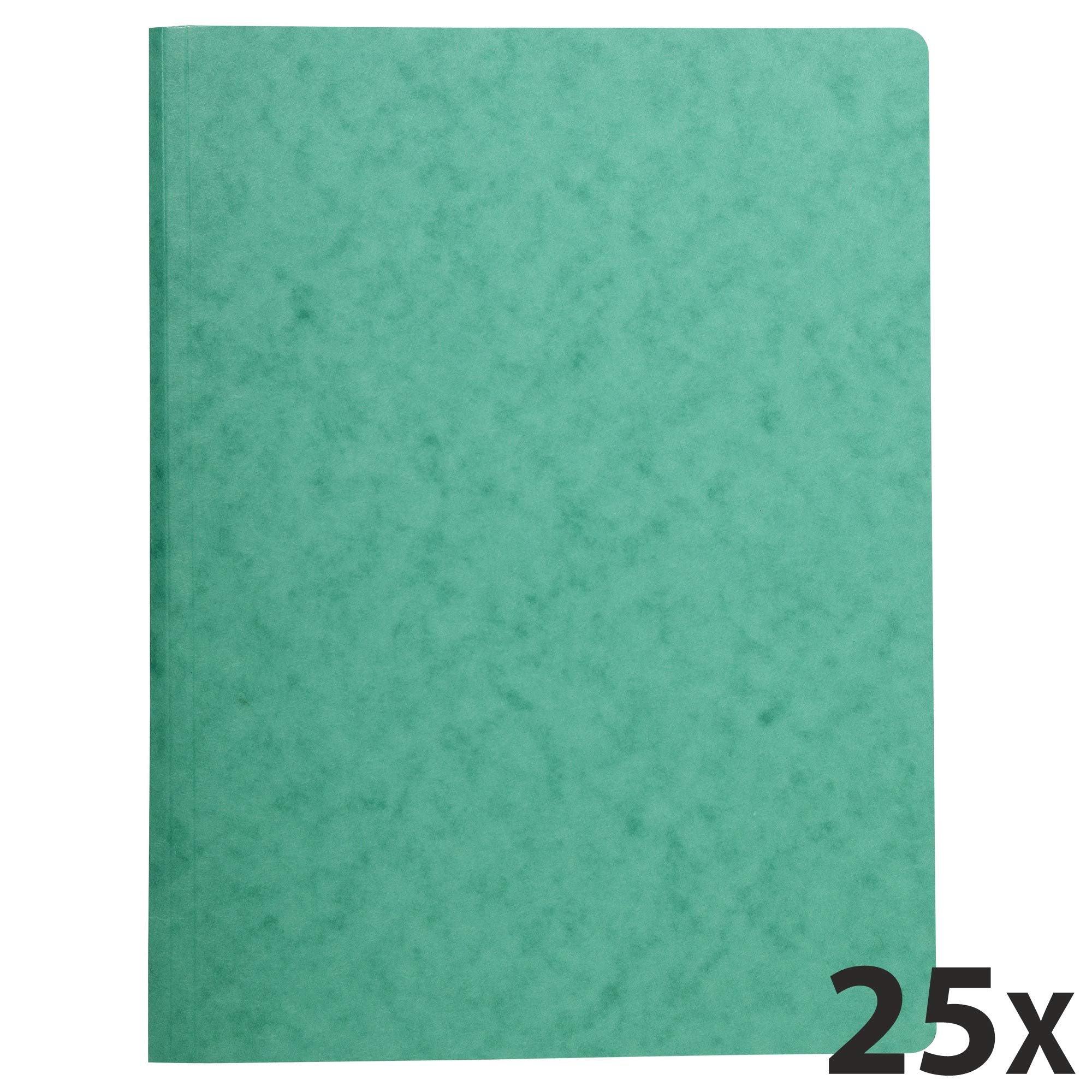 Exacompta 240195E Packung mit 25 Schnellhefter mit Federmechanik, 24 x 32 cm, robust und Praktisch, 25er Pack, Grün