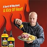 Maritime Madness, Mustard Pickle Hot Sauce, Made in Canada, 275ml Squeeze Bottle, Vegan, Gluten Free, Dairy Free, Soy Free, Onion/Garlic Free, Keto Friendly