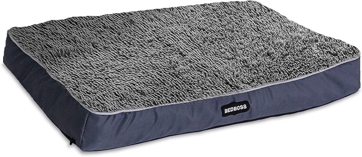 The Bed Boss - Dog Bed | Orthopedic | Pet Bed | Machine-Washable | Waterproof Pouch | Odor Resistant | Removable | Comfortable | Durable…