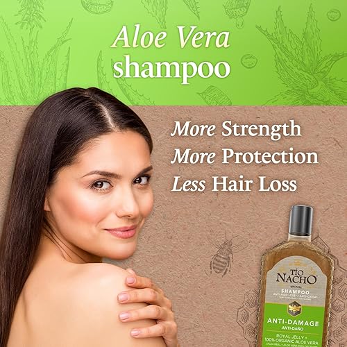 Miniatura 3 de Tio Nacho Paquete económico de champú de aloe vera paquete de 3 unidades