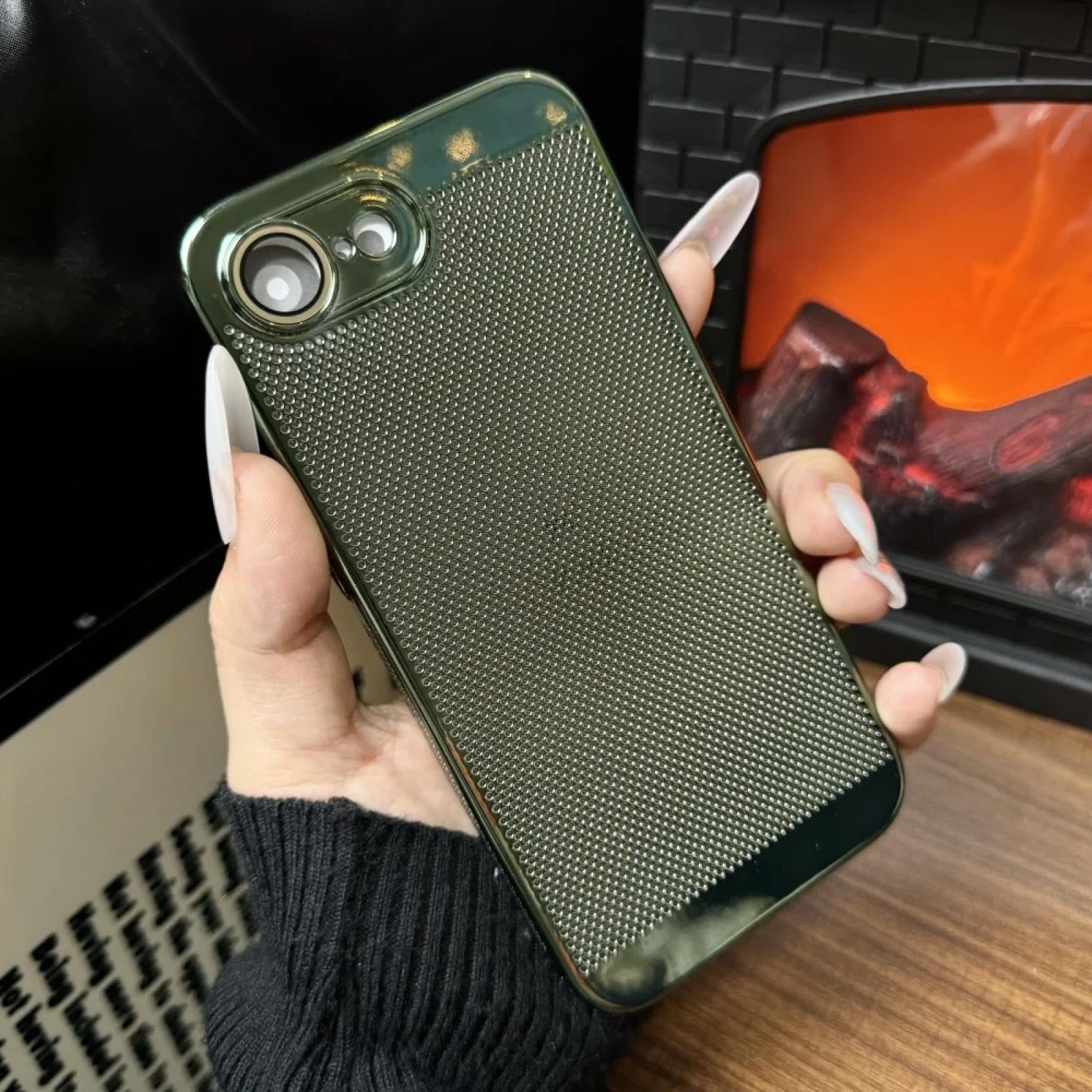 Coque antichoc iPhone XS Max vert idéale pour l'extérieur - 7