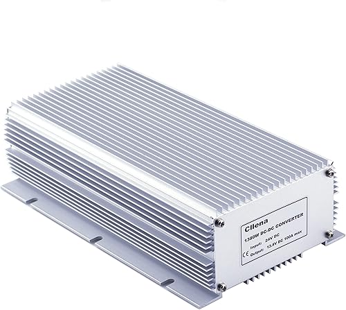 Miniatura 2 de Cllena DC 24V reductor de voltaje a 13.8V 100A 1380W convertidor regulador de voltaje, impermeable DCDC reductor de voltaje Buck transformador