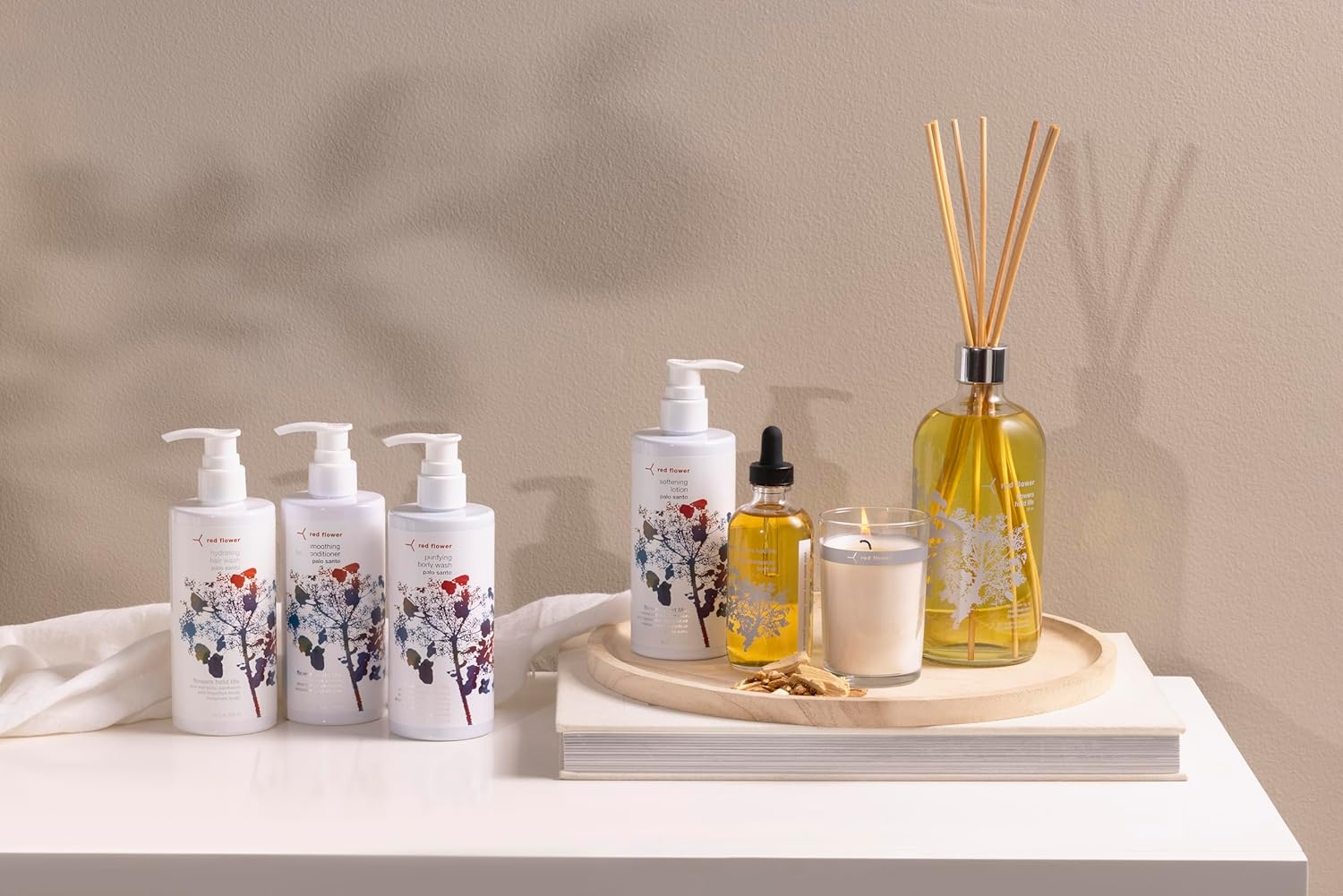 Red Flower Palo Santo Softening Lotion – Deep Hydration & Skin Repair Body & Hand Lotion with Shea Butter & Olive Fruit Oil, Vegan, Sulfate-Free, 10 oz - Image 5