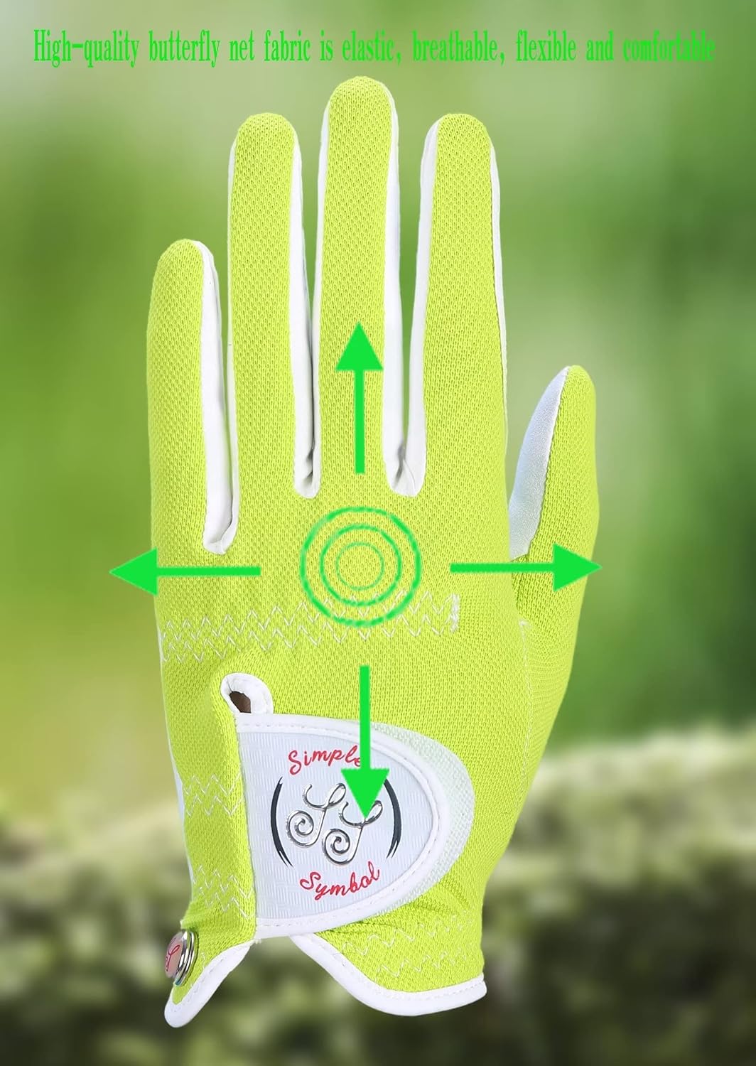Women's RainGrip Golf Glove Two Pack, Hot Wet Weather Comfort, Four Colors to Choose from Pink/Sky/White/Green