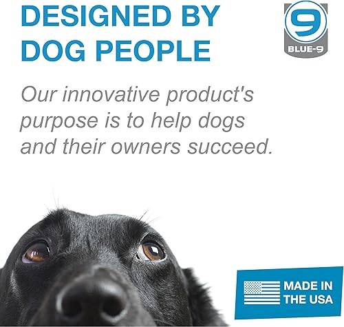 Miniatura 6 de Blue-9 Arnés de equilibrio reflectante con hebilla y cuello, ajuste totalmente personalizable sin tirones con costuras reflectantes 3M, ideal para