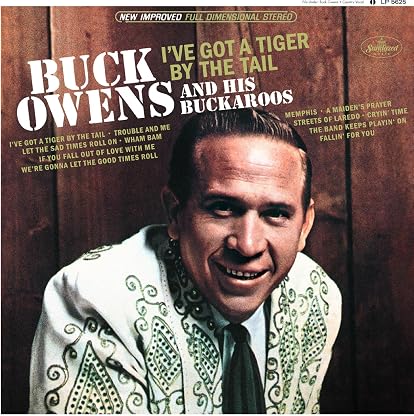 I've Got A Tiger By The Tail (ORANGE VINYL) por Buck Owens — capa do álbum