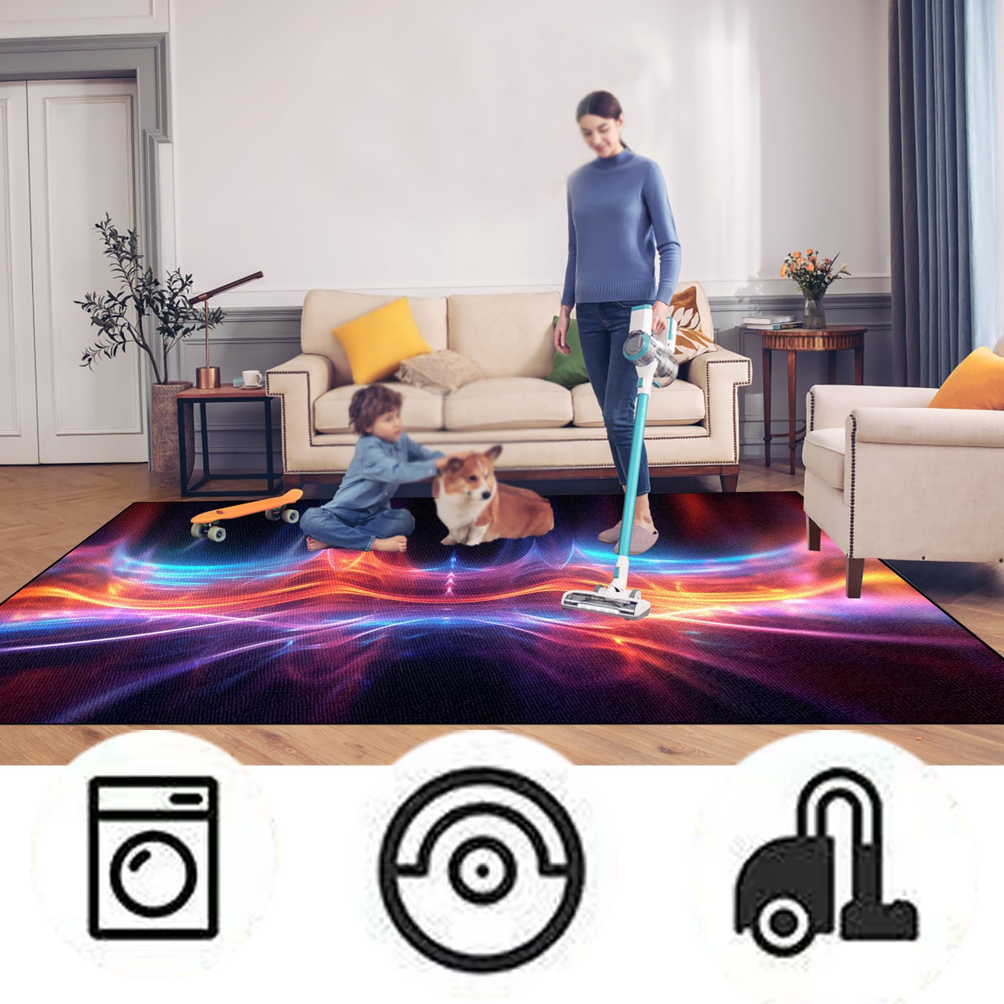 Tapis Batterie Tapis de Tambour Insonorisé Tapis De Batterie électronique pour Grosse Caisse Claire Tapis de Protection Tapis Anti Vibration Tapis Antidérapant pour Batterie 160 x 120 cm
