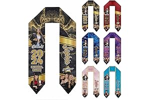 Class of 2024 Personalized Graduation Stole: Celebrate Your Triumphant Milestone