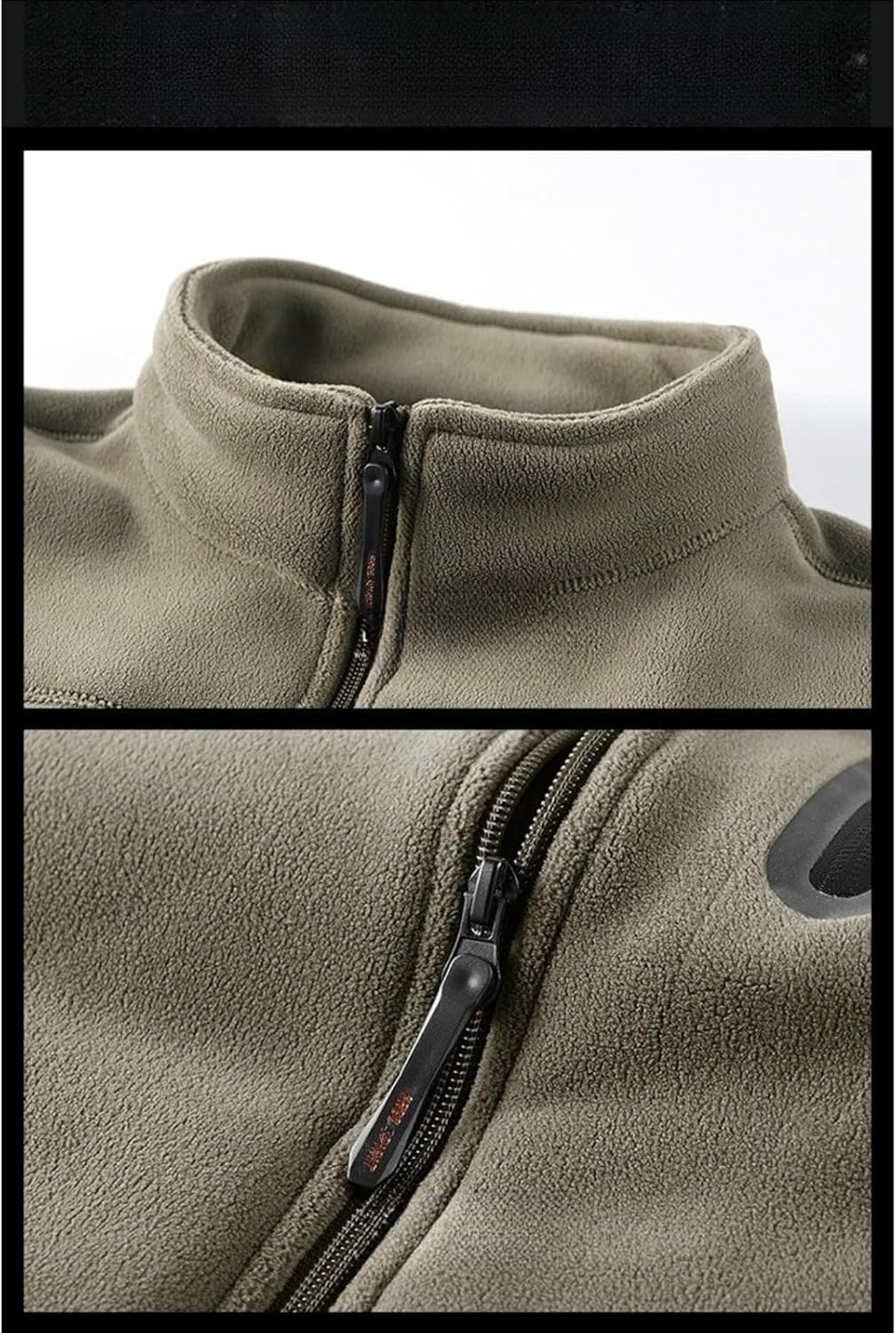 Fleece-Lined Thicken Jacket for Men Lightweight Soft Trucker Jackets Casual Oversized Outdoor Athletics Coat
