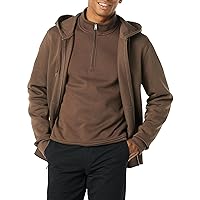 Amazon Essentials Felpa con Cappuccio e Cerniera Integrale in Pile (Disponibile nelle)