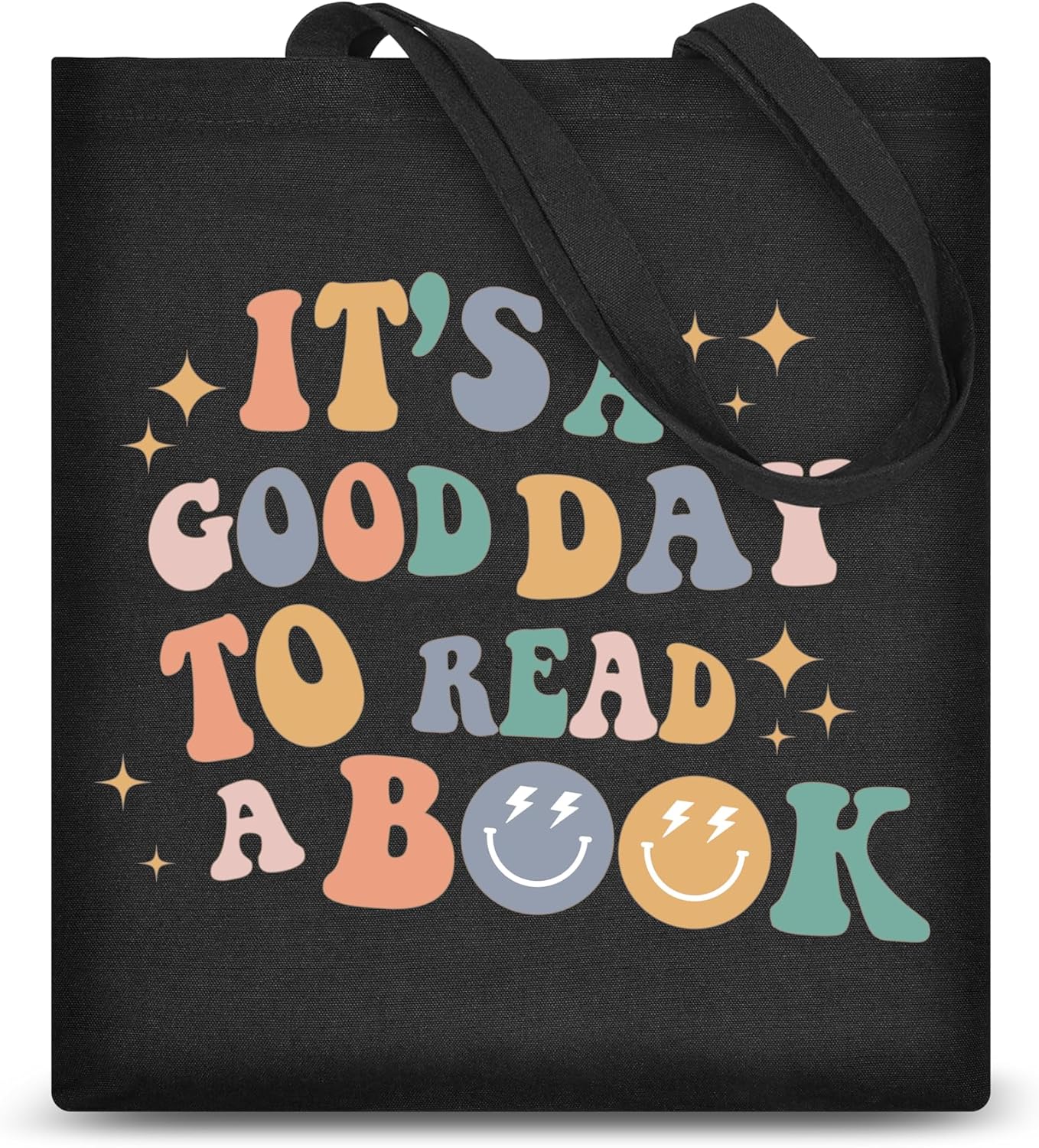 AUSVKAI Canvas Tote Bag Aesthetic for Women, Cute Cloth Cotton Bags for College Shopping Beach Grocery and Trendy Gifts