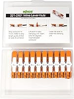 Vista 4 de WAGO 221-2401 - Tuercas de palanca, empalme compacto, conectores de cable en línea con estuche, 20 piezas