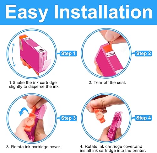 Miniatura 2 de LCL Cartucho de tinta de repuesto compatible para Canon CLI42 CLI-42 M CLI-42M Pro-100 Pro-100S (paquete de 1 Magenta)