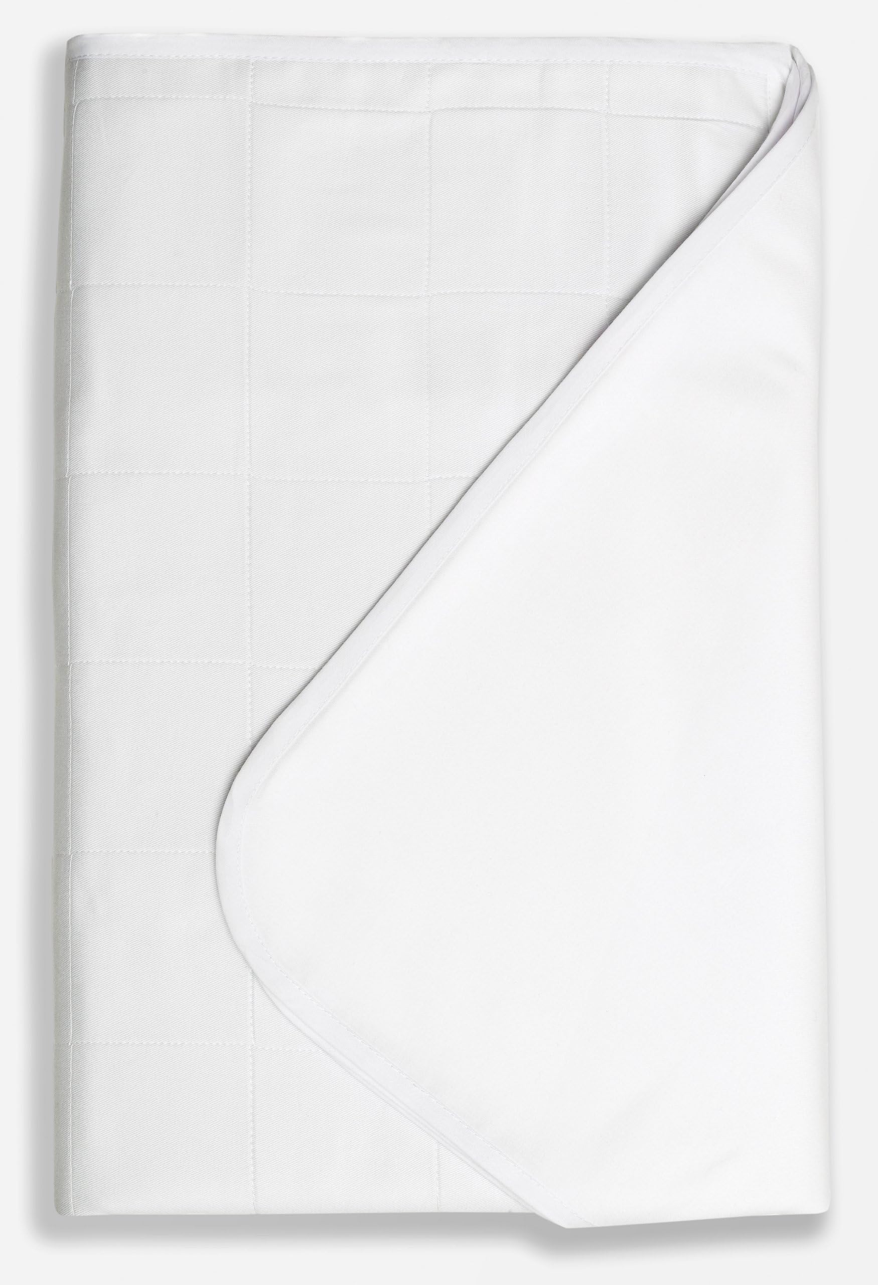 Brolly Sheets Waterproof Mattress Protector Pad, Twin, White