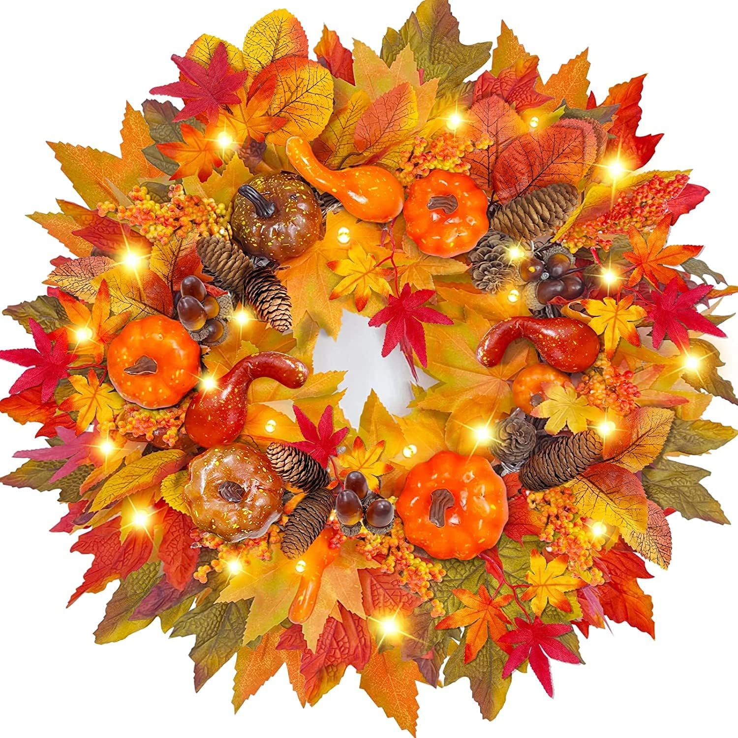 Pinecones Wreath
